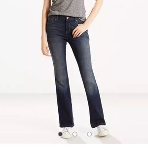 LEVI’S 515 BOOT CUT denim JEANS Short high rise streetwear women’s size 10